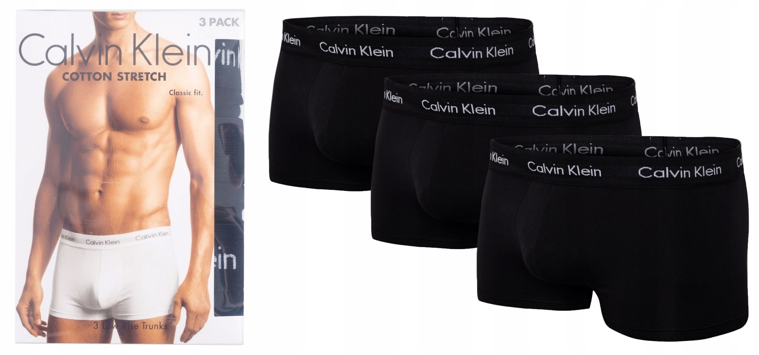 

Bokserki Męskie Calvin Klein 3 Pack / L