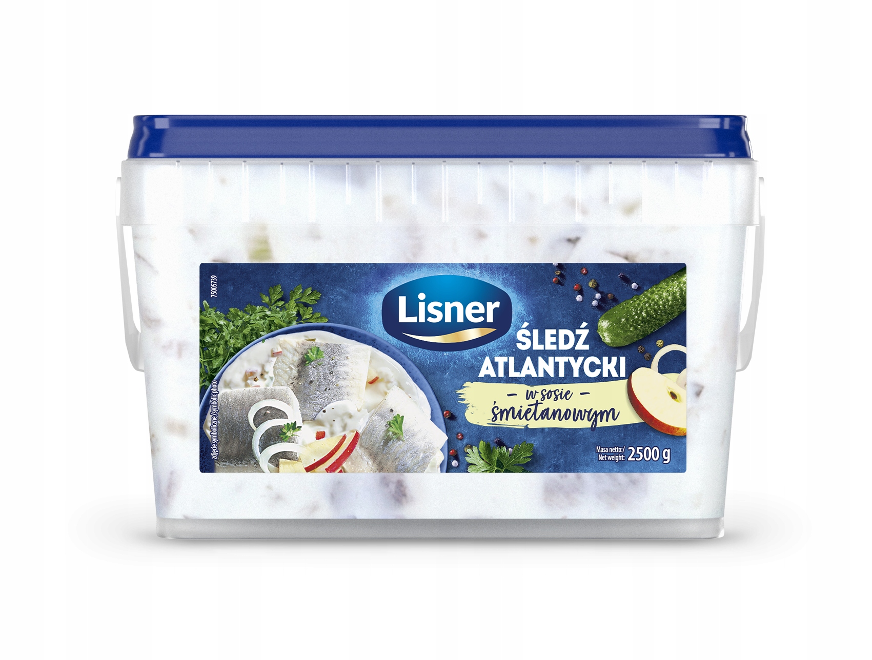 Filety Śledziowe W Sosie Śmietanowym 2.5kg Lisner