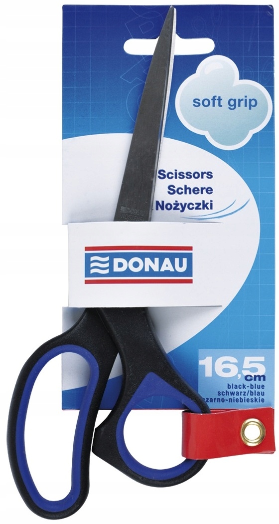 

Nożyczki Biurowe 16,5cm Donau Soft Grip