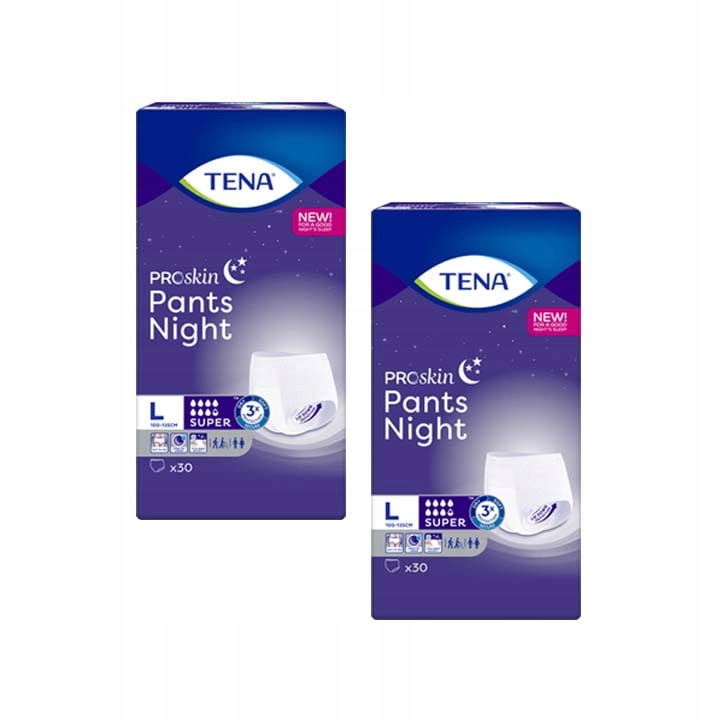 

Tena Pants ProSkin Super Night L 30szt. x 2op.