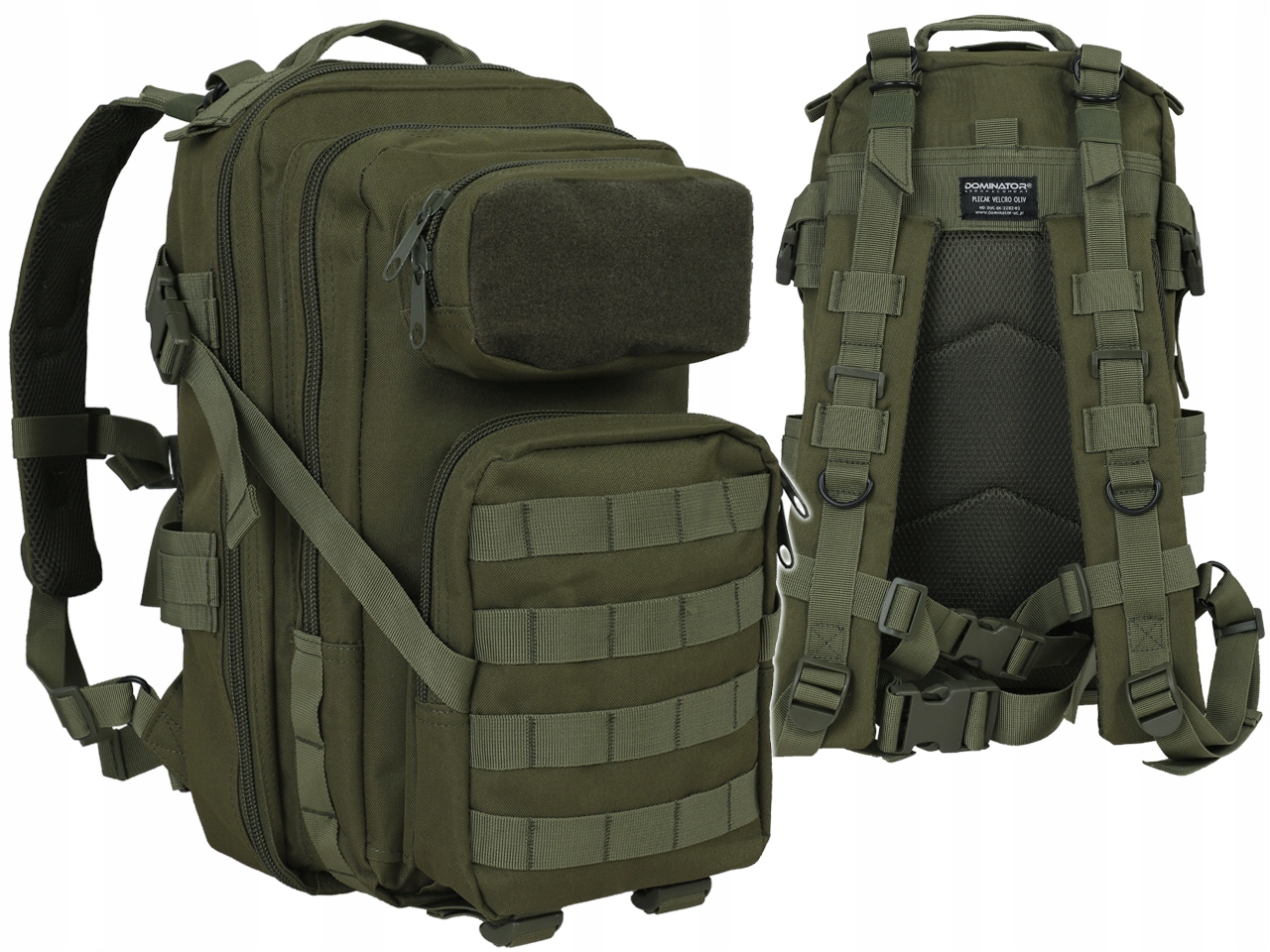 

Dominator Plecak Wojskowy Camo 30L Olive