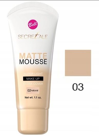 BELL SECRETALE MATTE MOUSE MAKE UP ČÍSLO 03