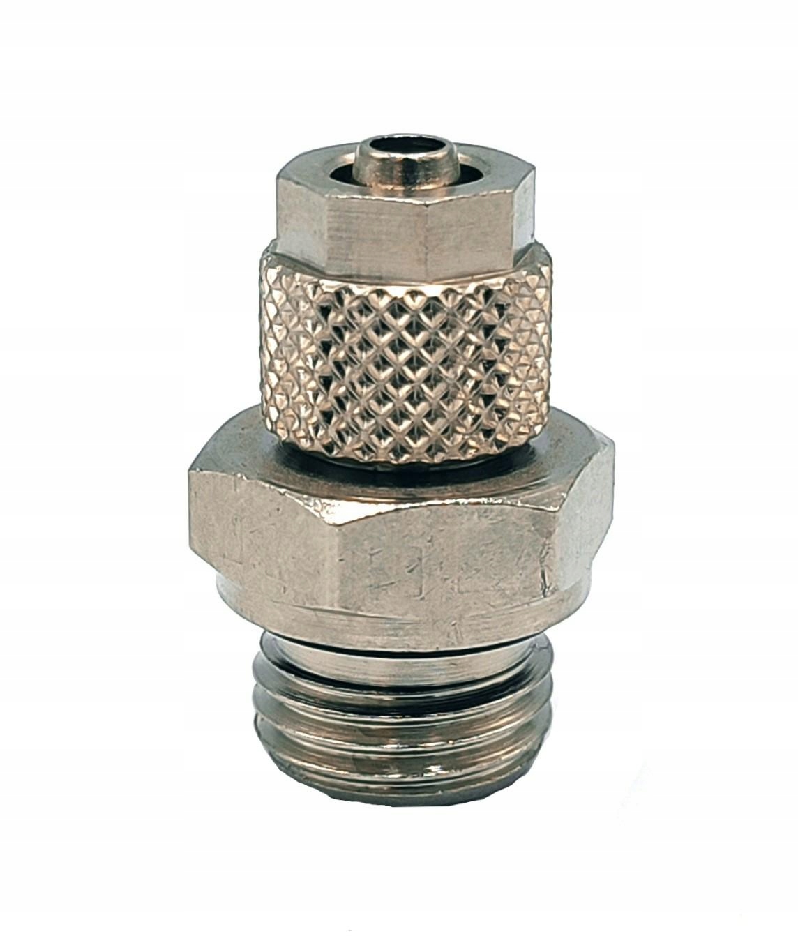 

Złączka skręcana prosta 1/4Z 6x4mm metalowa