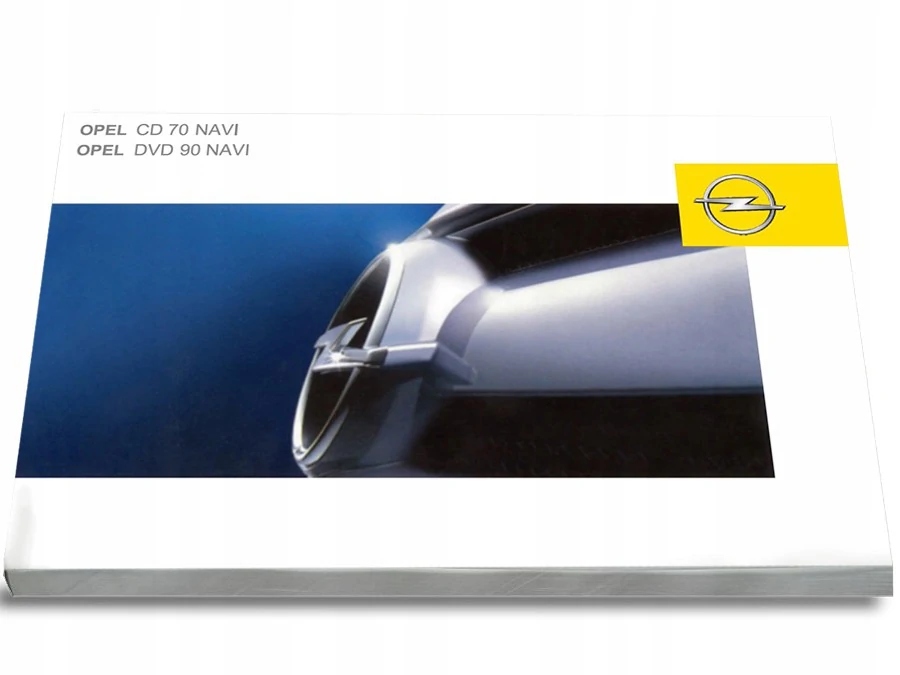 

Opel CD70 Navi Nawigacja Radio Instrukcja Obsług
