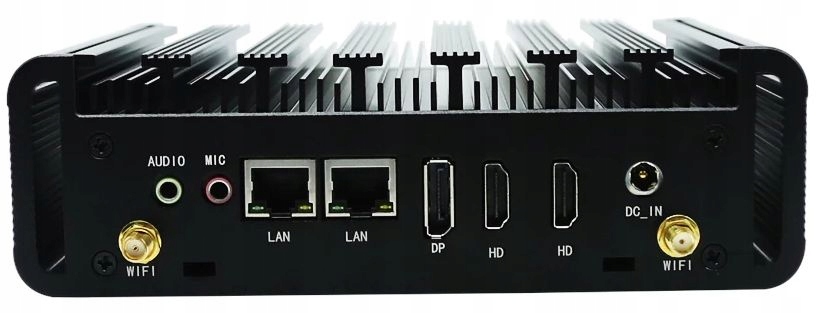 Przemysłowy Mini PC fanless M8A 2xRJ45 RS232 HDMI WIN Marka EGlobal