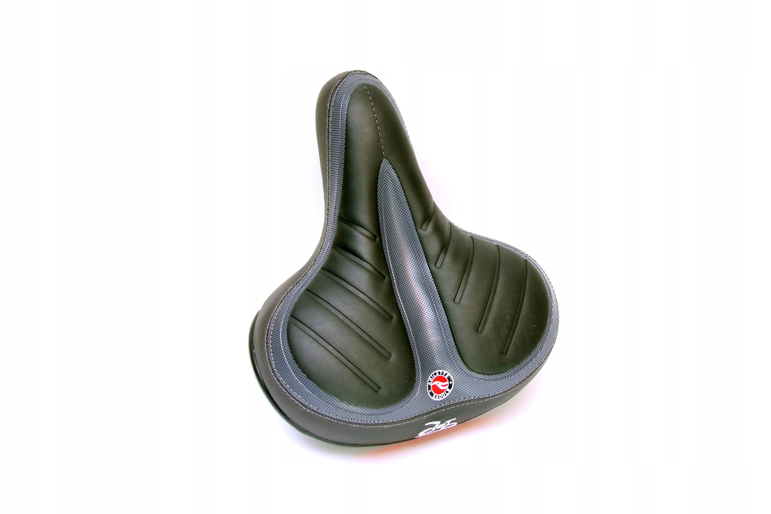 Siodełko na sprężynach Jet Selle CITY odblask GREY Model AZ-92BF-91