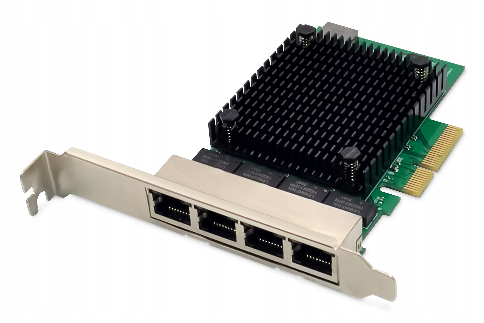 Digitus DN-10136 4-Portová RJ45 sieťová karta pre server RTL8125B, 2.5 GBits