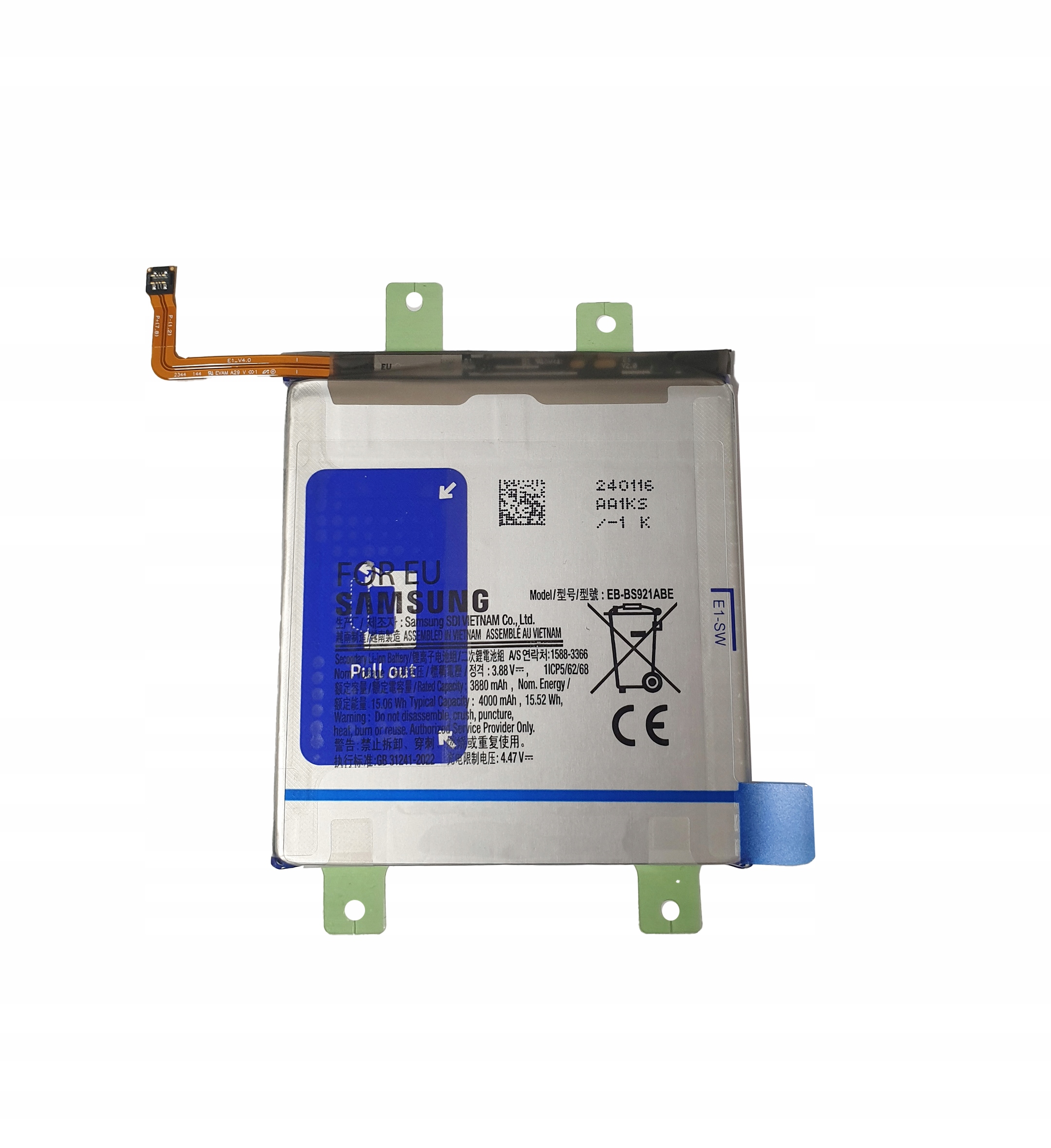 Bateria akumulator EB-BS921ABE 4000 mAh Samsung S24 S921 Oryginalna