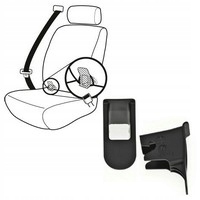 NAKŁADKI OCHRONNE PROWADNICE POD ISOFIX KOMPLET EAN (GTIN) 5905226007664