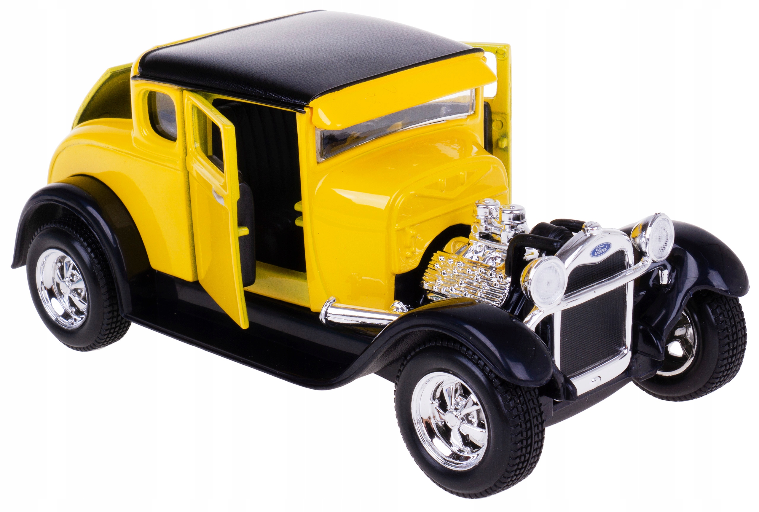 Ford Model A 1929 Roadster Model Kovový Maisto 1:24 Žlutý
