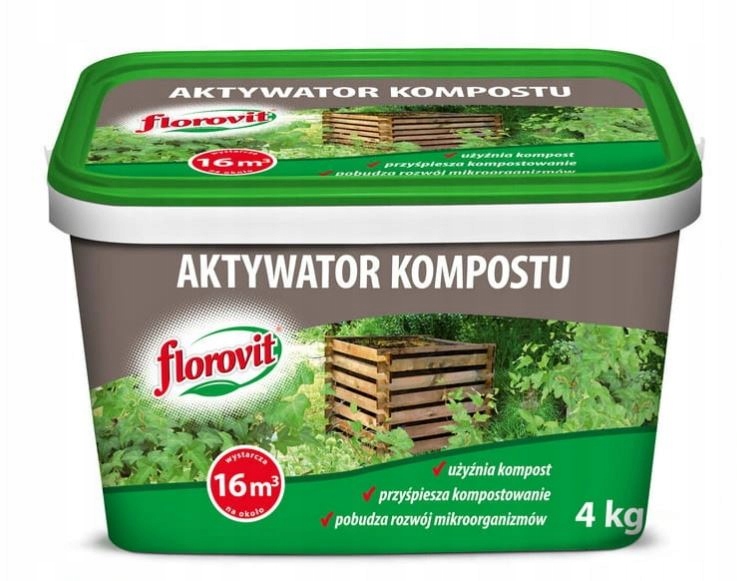 Florovit Aktywator kompostu KOMPOSTER 4kg