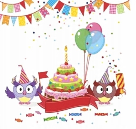 

Serwetki Urodziny Party Tort nr 4
