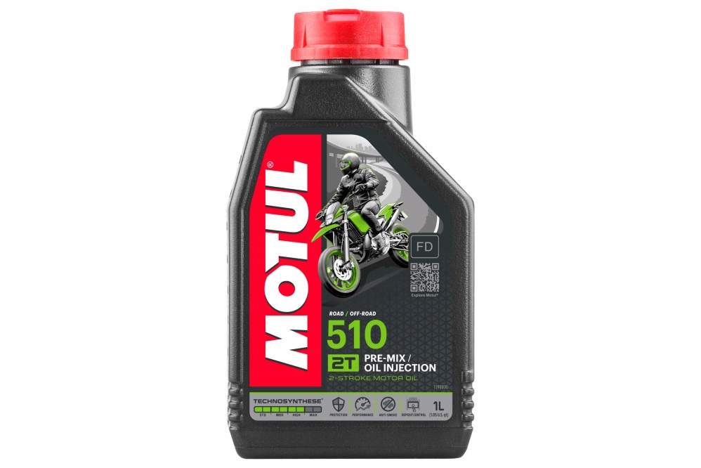 Motul 510 2T, olej silnikowy, 1 litr (półsyntetyczny)