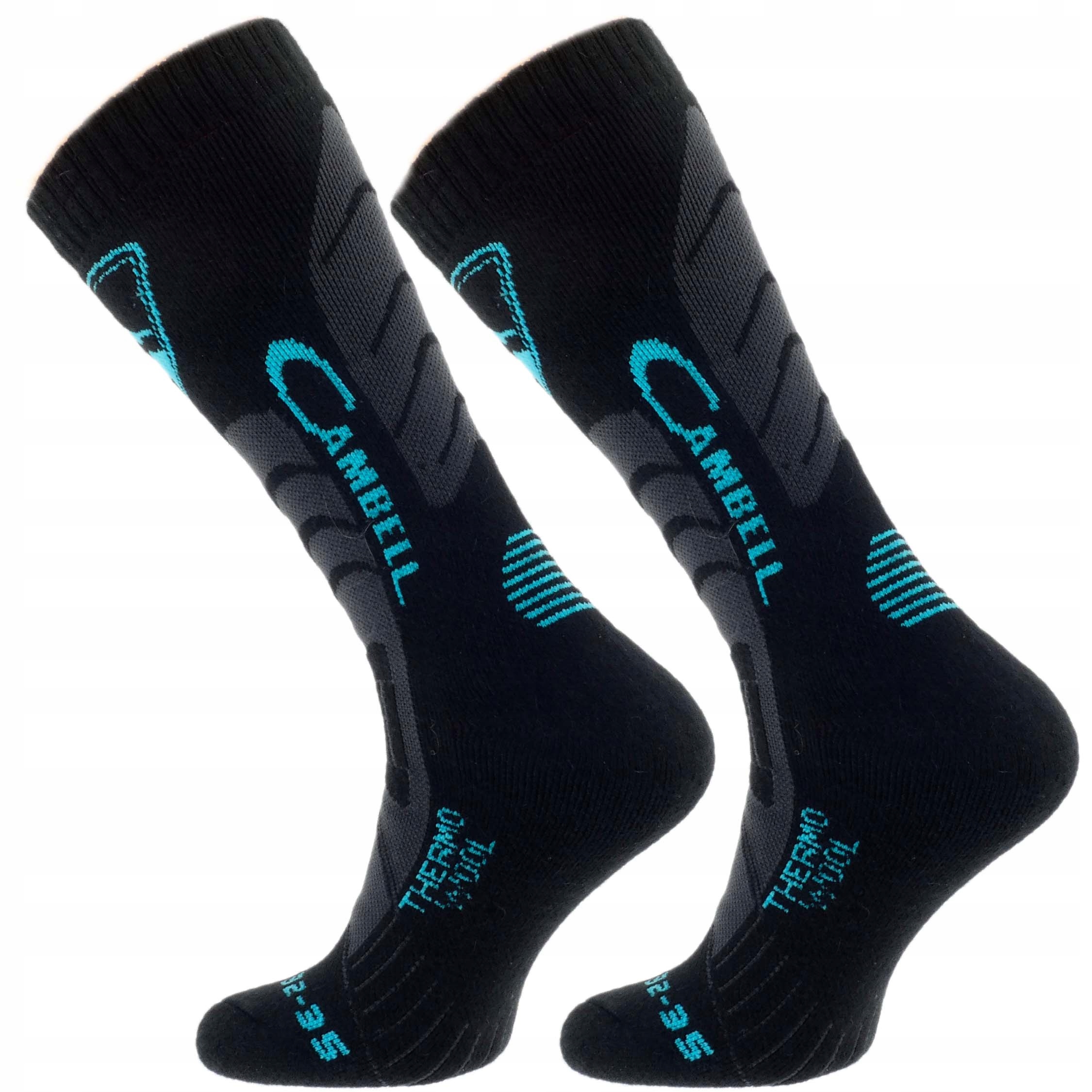 Skarpety Narciarskie Thermo Wool Z Kaszmirem I Futrem Królika 40-46 Cambell
