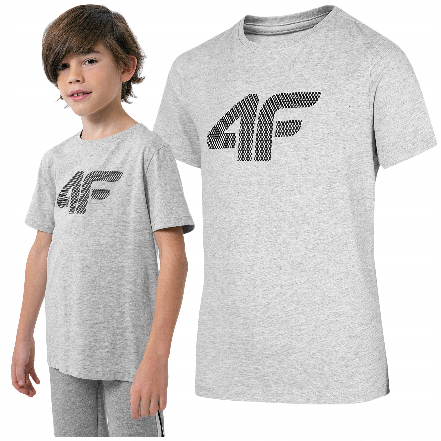 

Koszulka dziecięca T-shirt 4F junior JTSM002 164