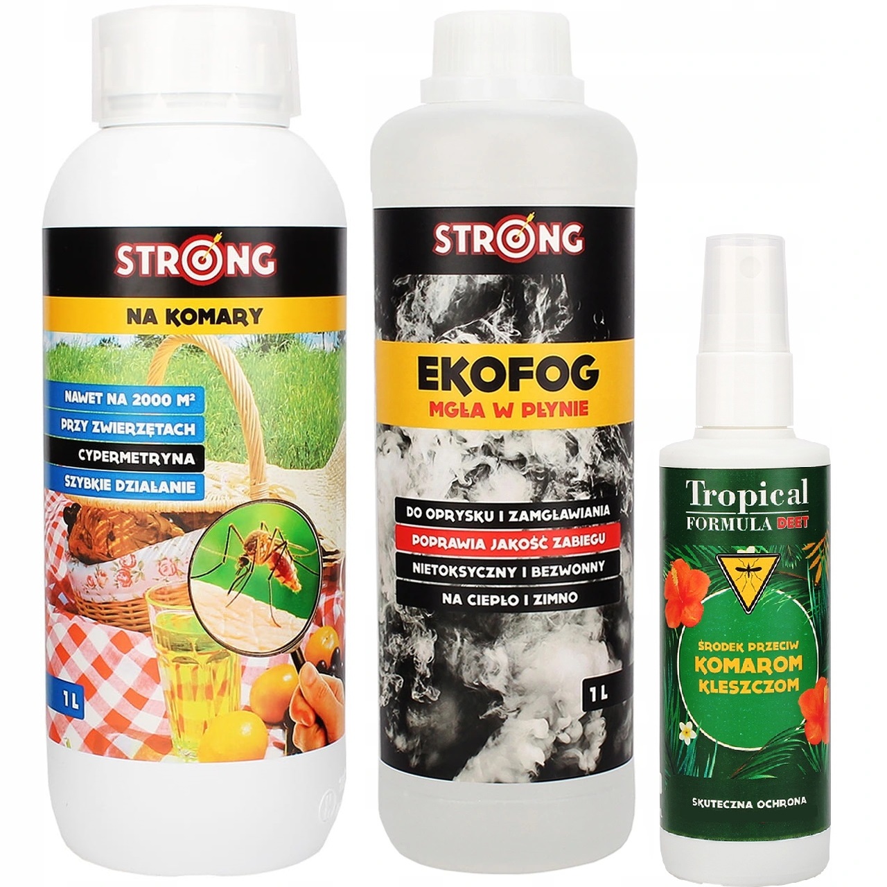 

Strong na Komary Oprysk Środek Nośnik