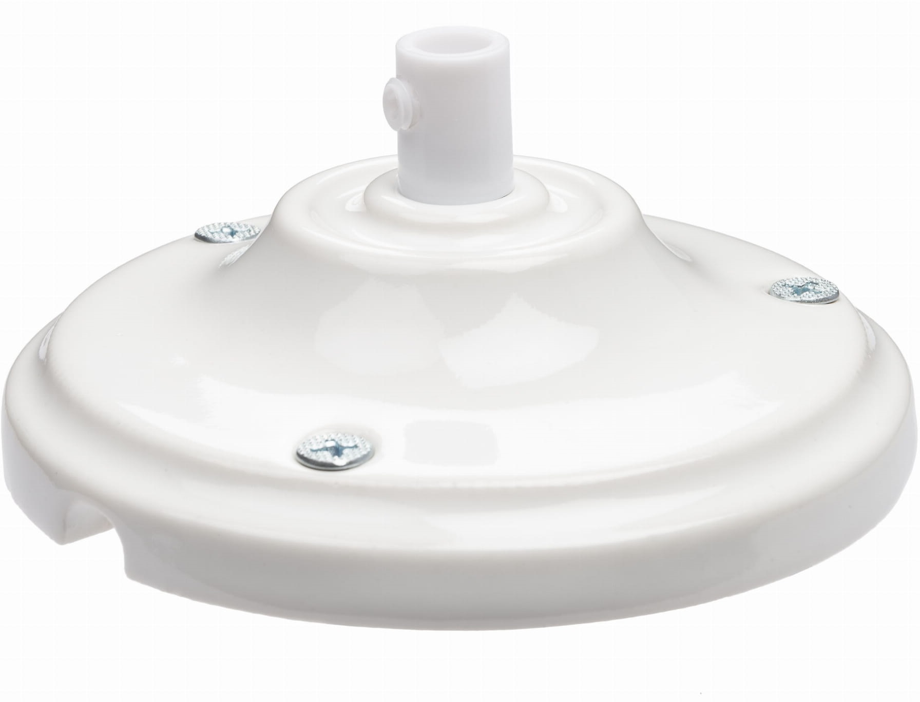 

Podsufitka maskownica ceramiczna 3 otwory biała