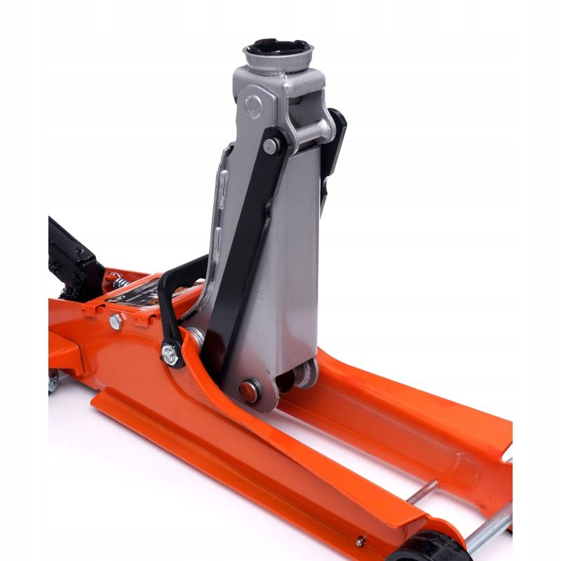 PODNOŚNIK SAMOCHODOWY NISKOPROFILOWY NA KÓŁKACH ŻABA LEWAREK 3T KRAFT&DELE Maksymalna wysokość podnoszenia 385 mm