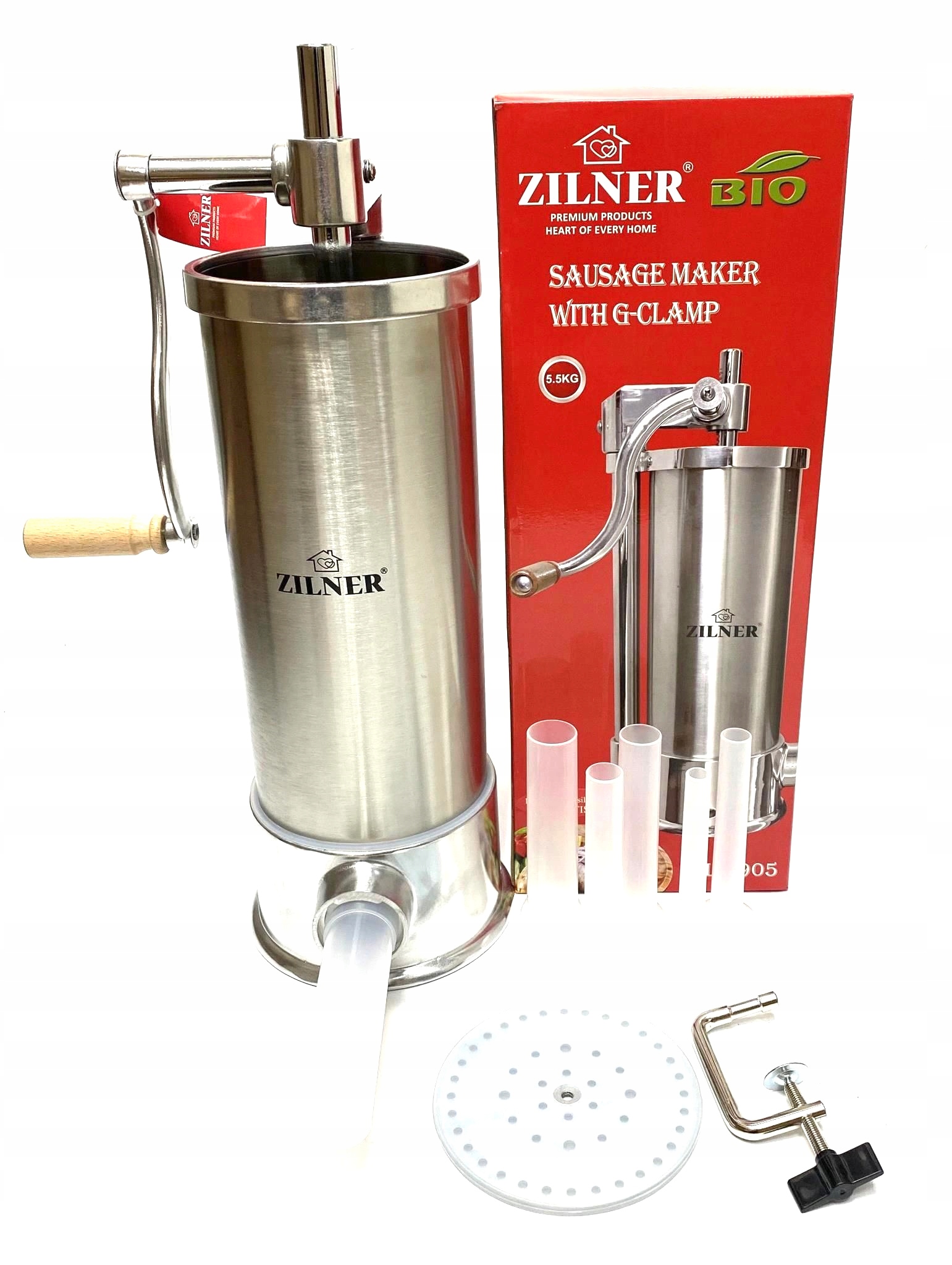 

Nadziewarka Kiełbas Maszynka Szpryca 5,5kg do mięs