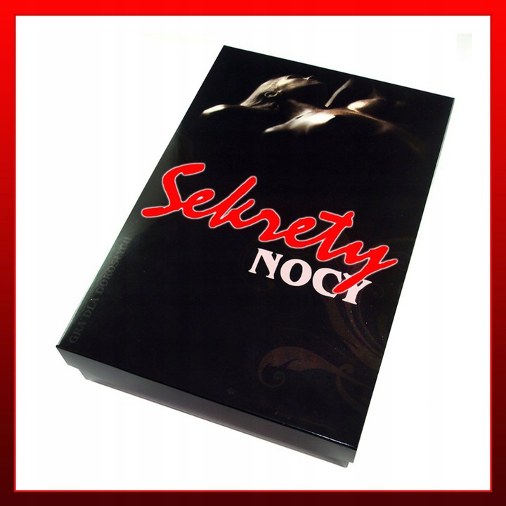 SEKRETY NOCY GRA EROTYCZNA Z GADŻETAMI NOWE WYDANI Stan opakowania oryginalne