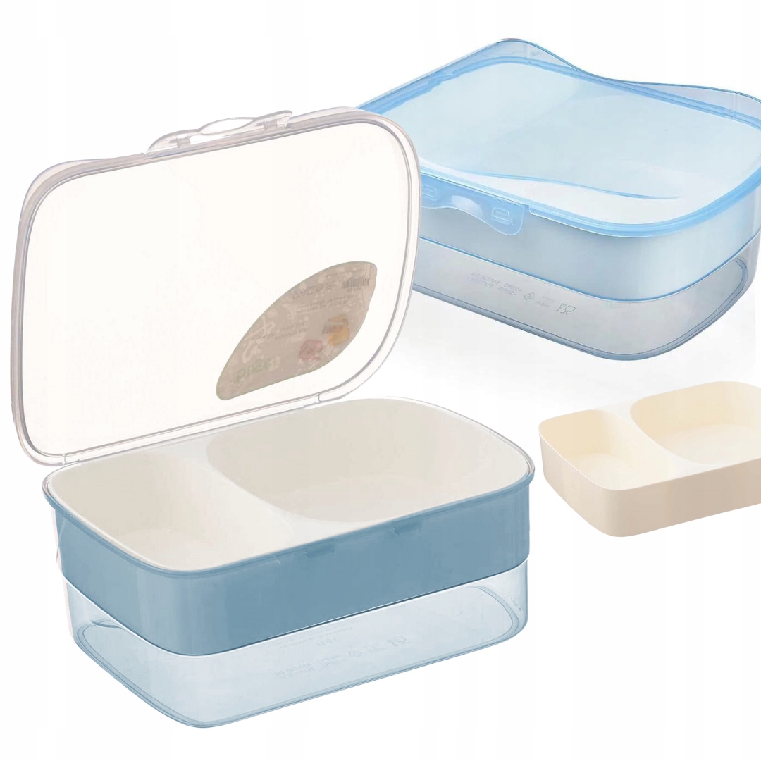 

Lunchbox Piętrowy Pojemnik Śniadaniówka Przegródką