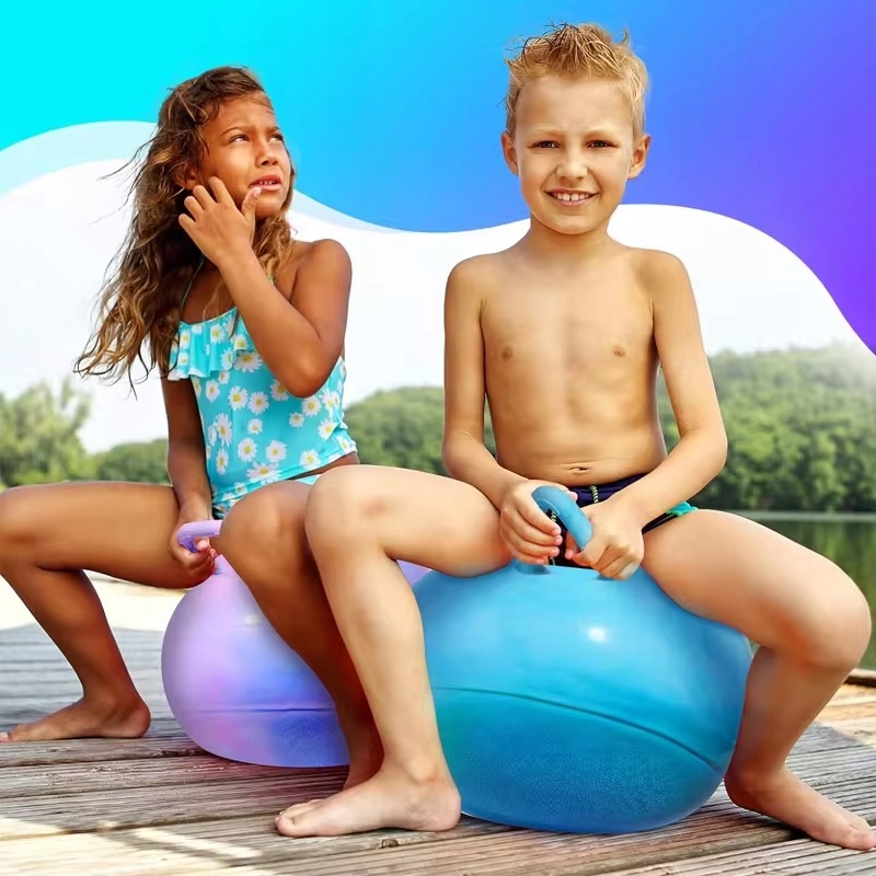 Piłka do Skakania Skoczek Rozbudowa Mięśni i Rozładowanie Energii Różowa Kod producenta Skoczek