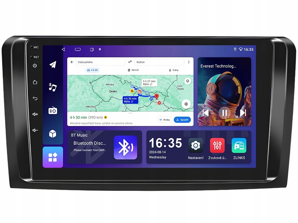Isudar 2DIN autorádio T68B-IEV65 Android, Mercedes-Benz ML Gl