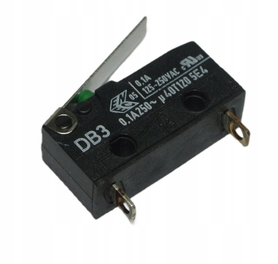 DB3 Cherry Przełącznik Nc z dźwignią Normalnie Zamknięty 0.1A 250V [1szt]
