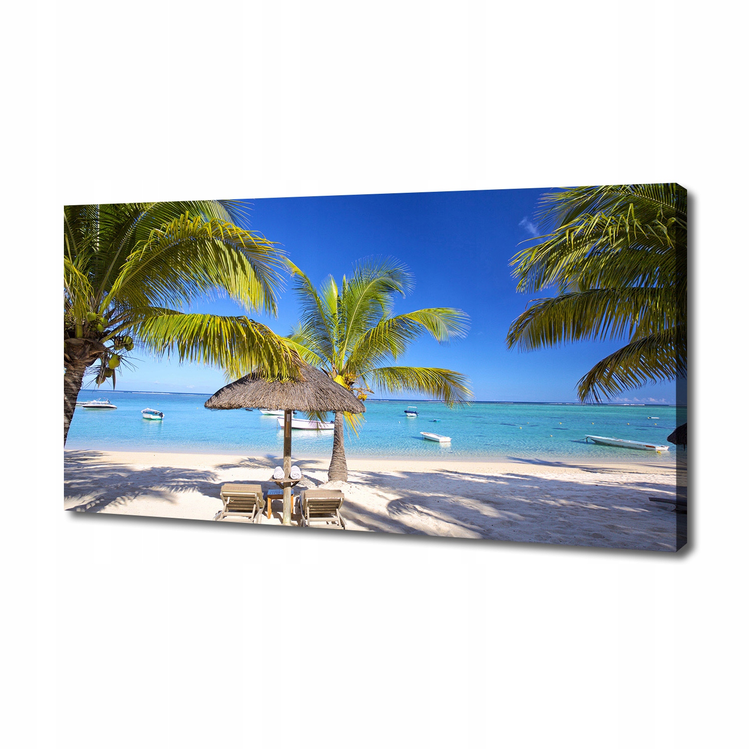 

Foto obraz na płótnie Plaża Mauritius 140x70 cm