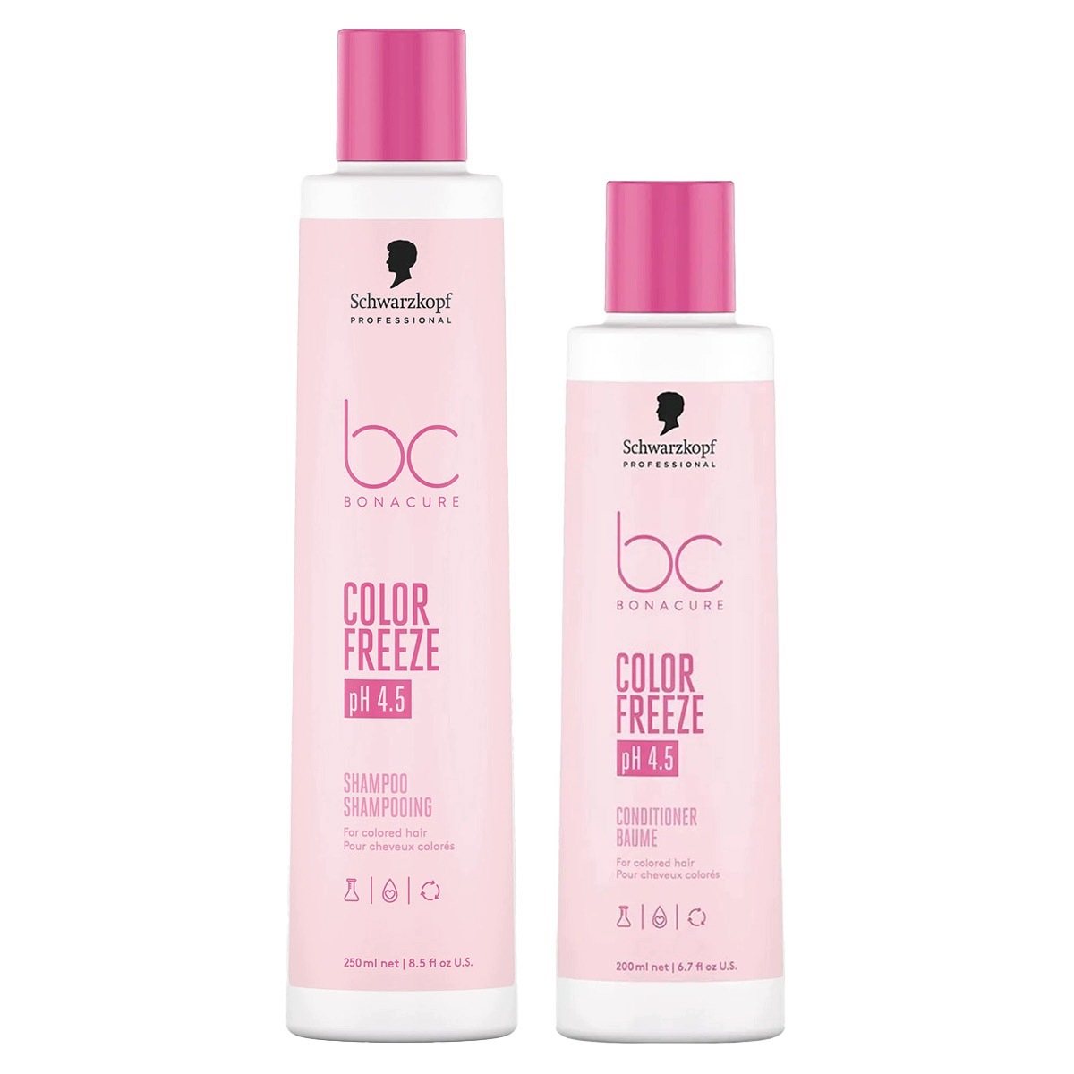 Schwarzkopf Bc Color Freeze zestaw do włosów farbowanych szampon odżywka