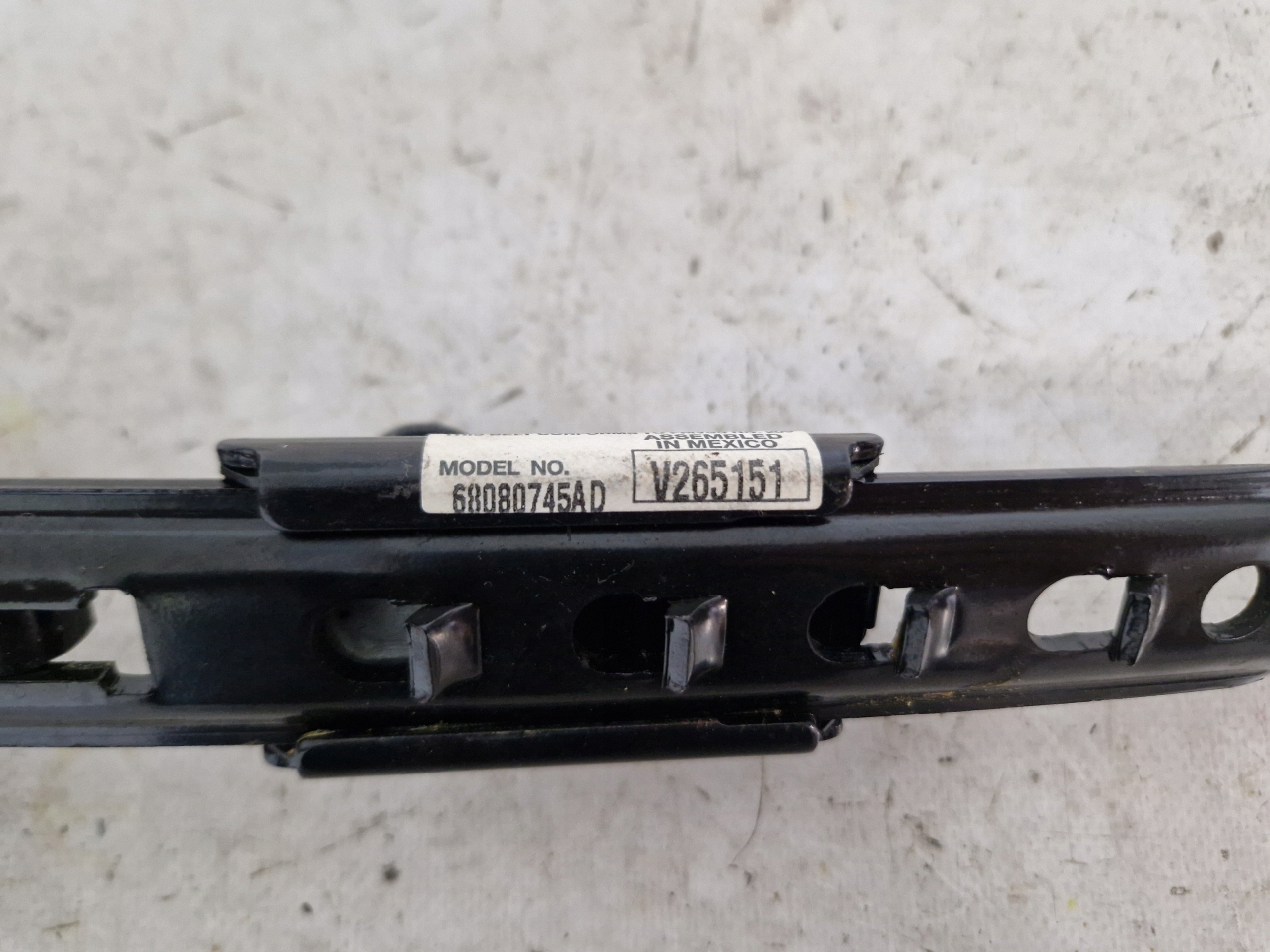 DODGE CHARGER 2015- rail control supports safety 68080745AD