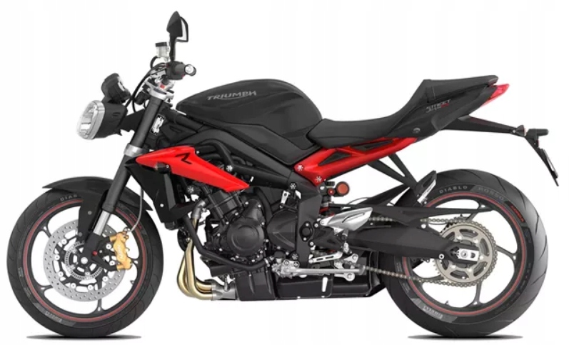 Наклейки FOOQS для TRIUMPH STREETTRIPLE R 675 2013