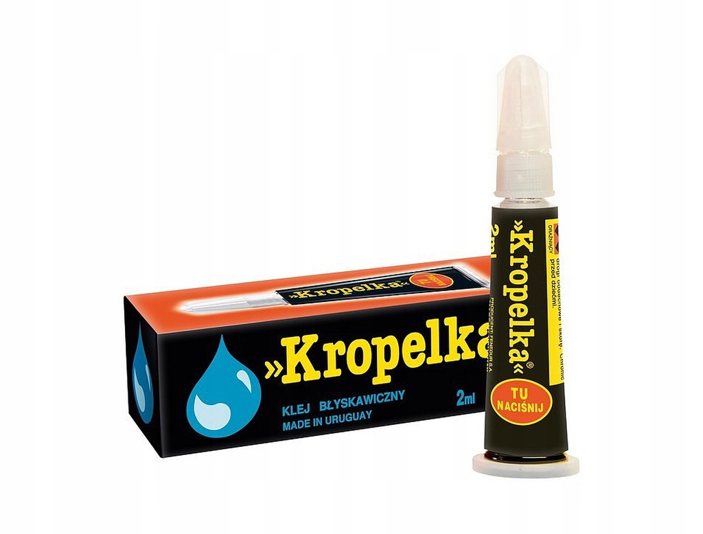 KLEJ BŁYSKAWICZNY KROPELKA 2ml CYJANOAKRYLAN