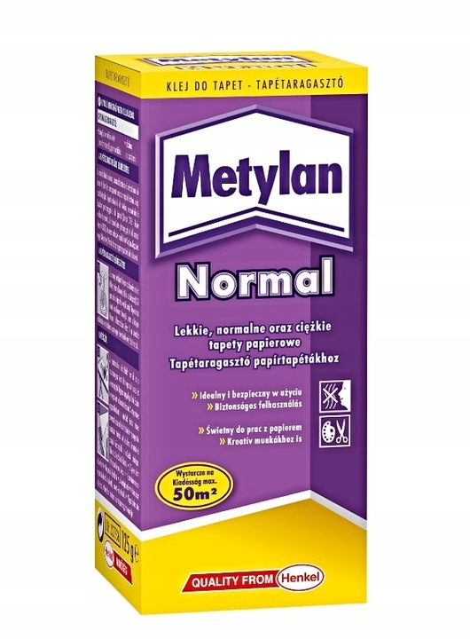 

Klej do tapet papierowych Metylan Normal 125 g