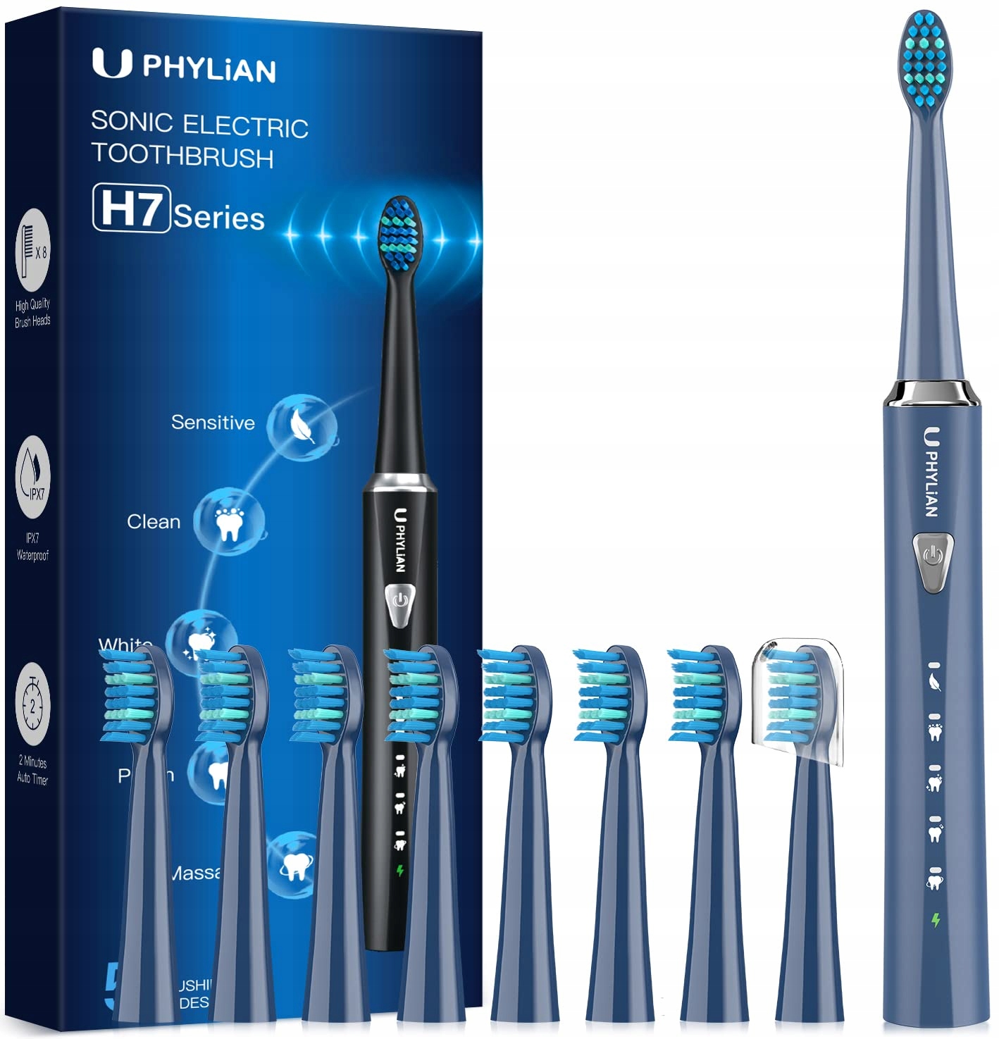 PHILIPS Sonicare DiamondClean Szczoteczka Soniczna 9000 Aquamarine 4x C3 — miniatura 12
