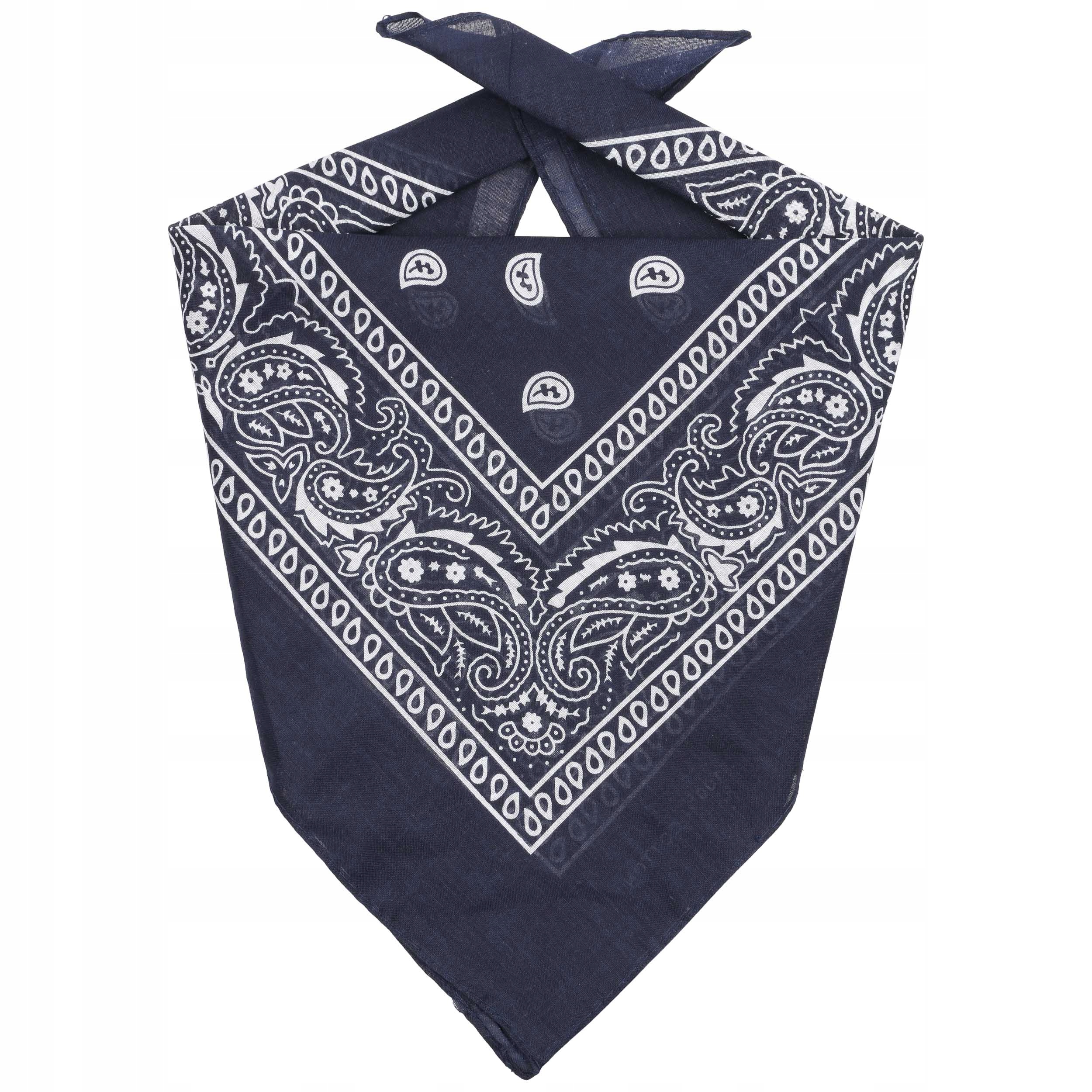 

Opaska Chusta Bandana Granatowa Pin Up