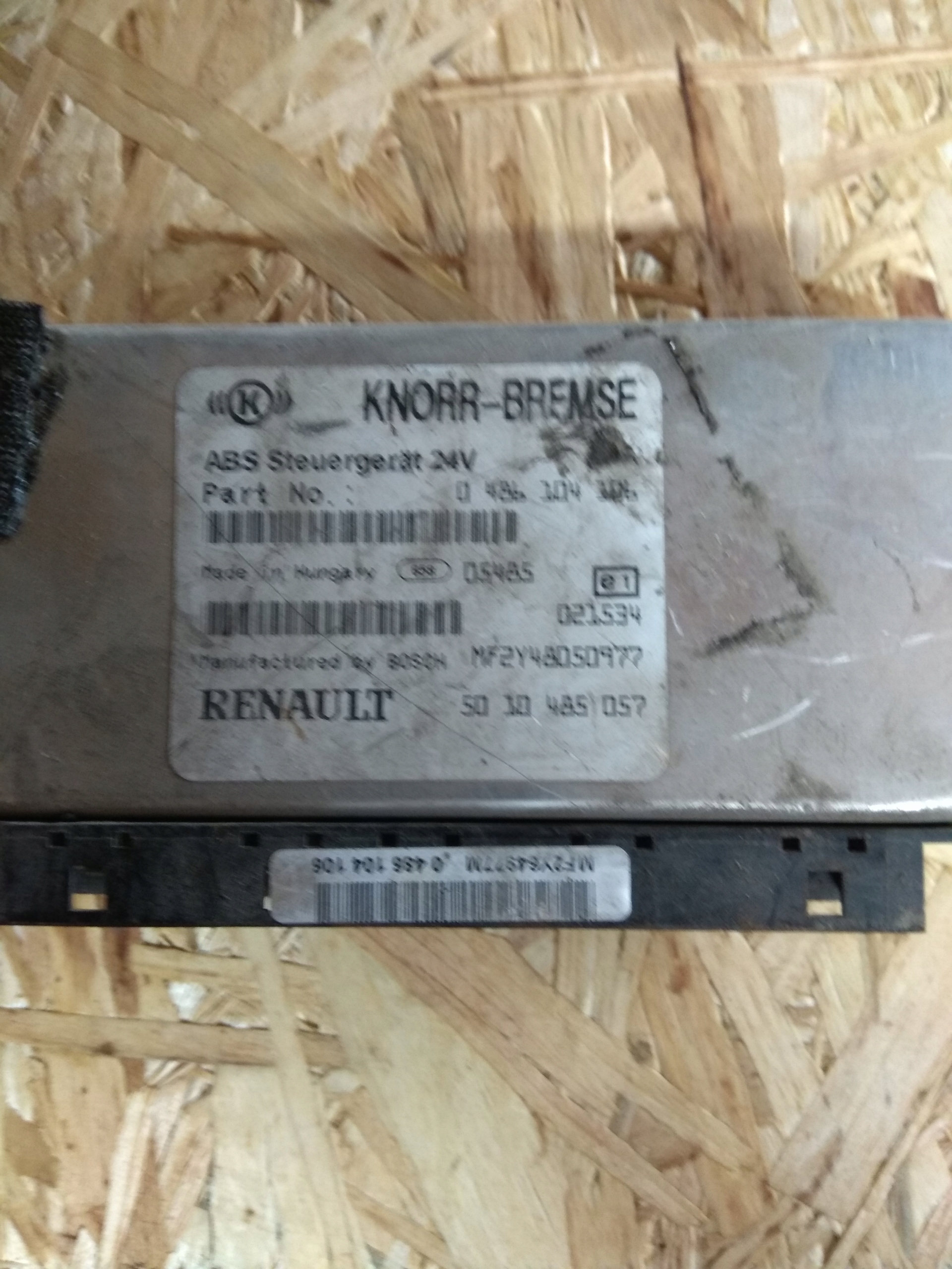 0486104106 - Драйвер ABS Renault Premium