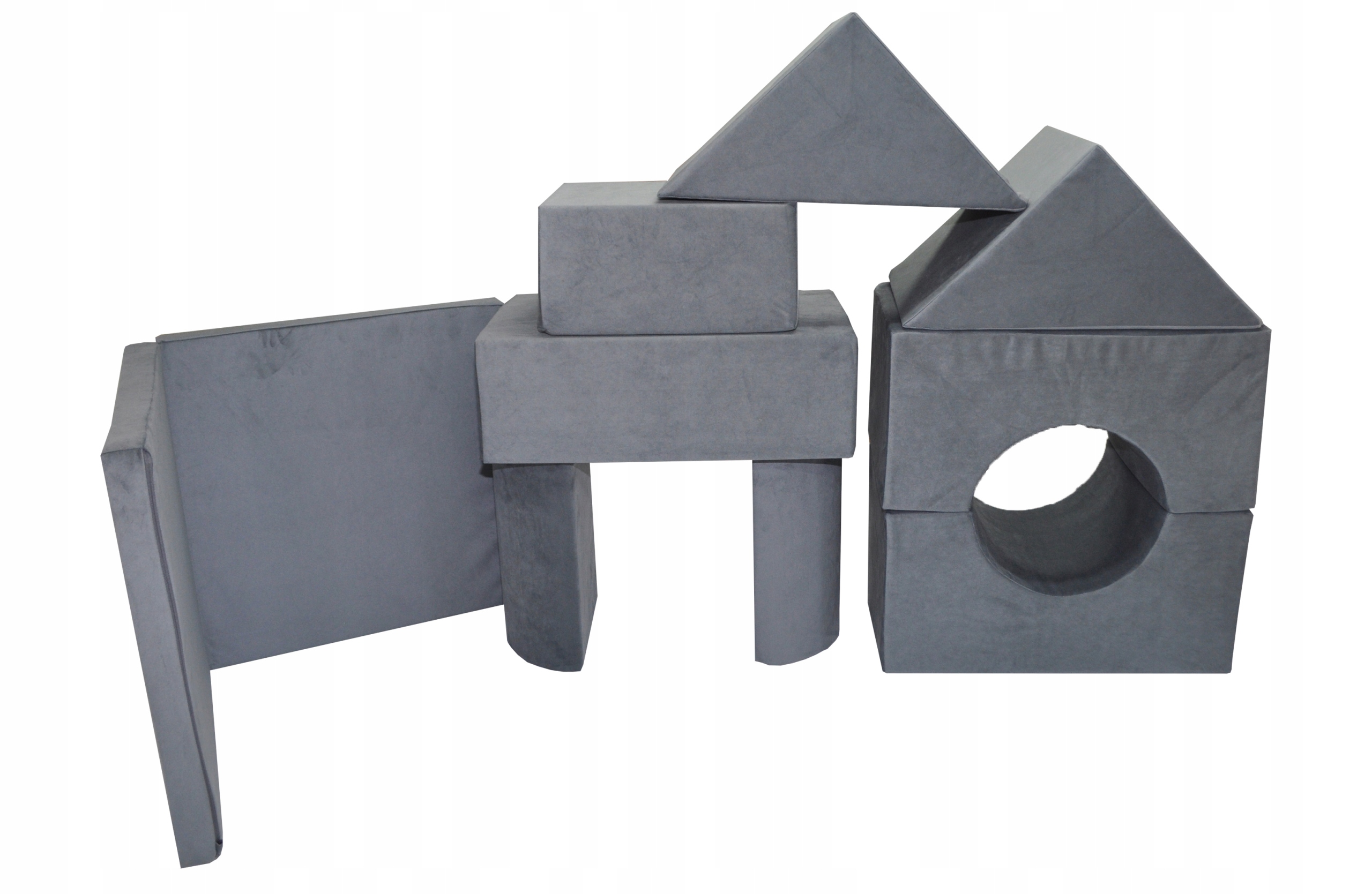 ZESTAW KLOCKÓW PIANKOWYCH DLA DZIECI DUŻY XXL ITAKA Liczba elementów 9 szt.