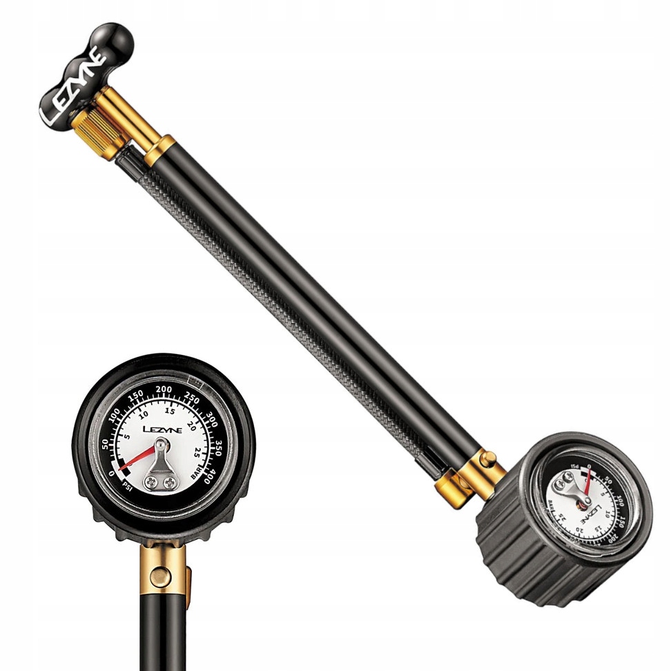 Pumpička tlumiče Lezyne Shock Drive 400 Psi