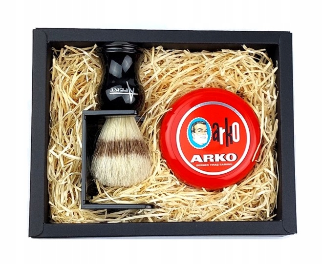 ZESTAW DO GOLENIA PĘDZEL DO GOLENIA MYDŁO DO GOLENIA ZESTAW NA PREZENT