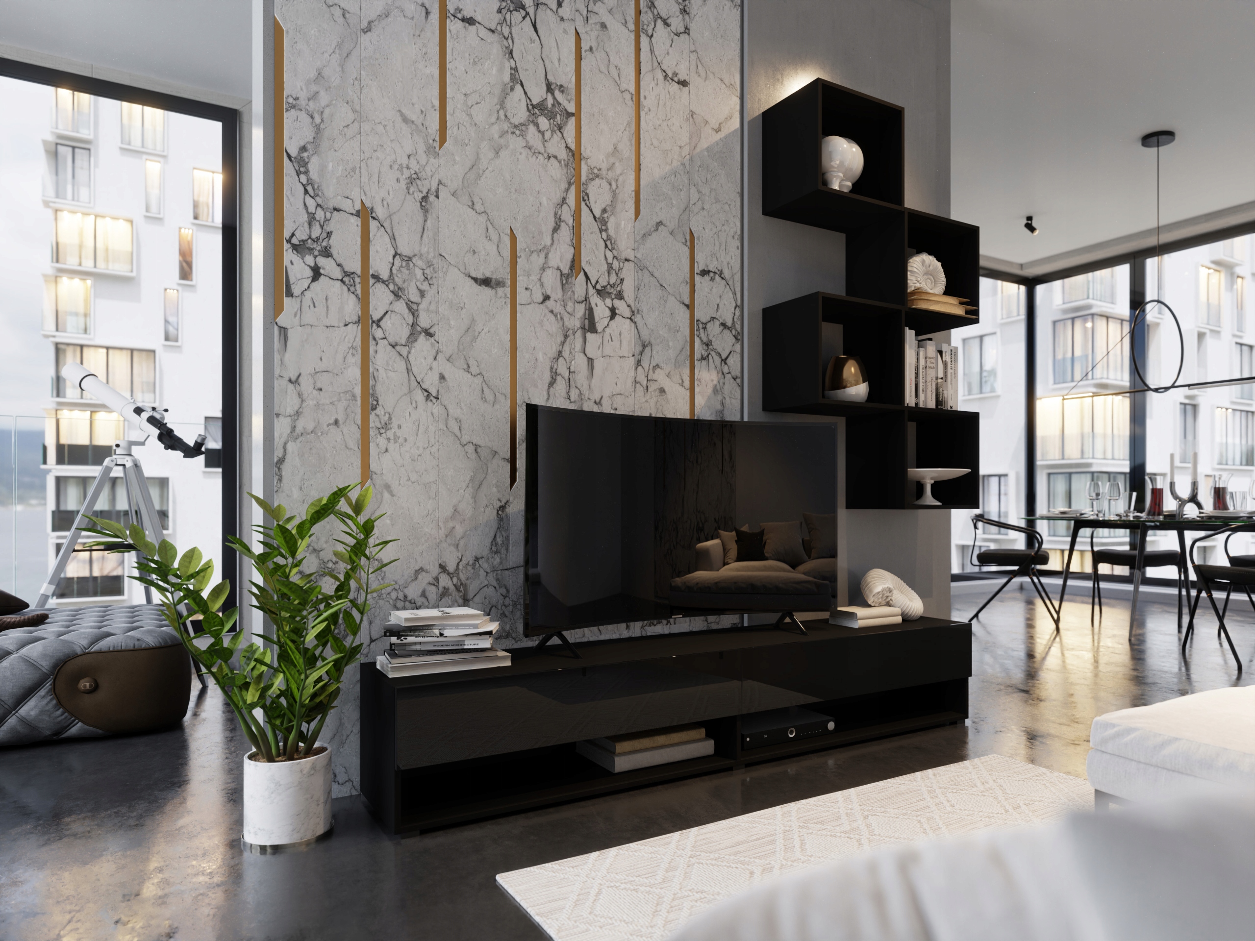 Nábytková Stěna Rtv Nábytek do obývacího pokoje FMB34 O-sofa