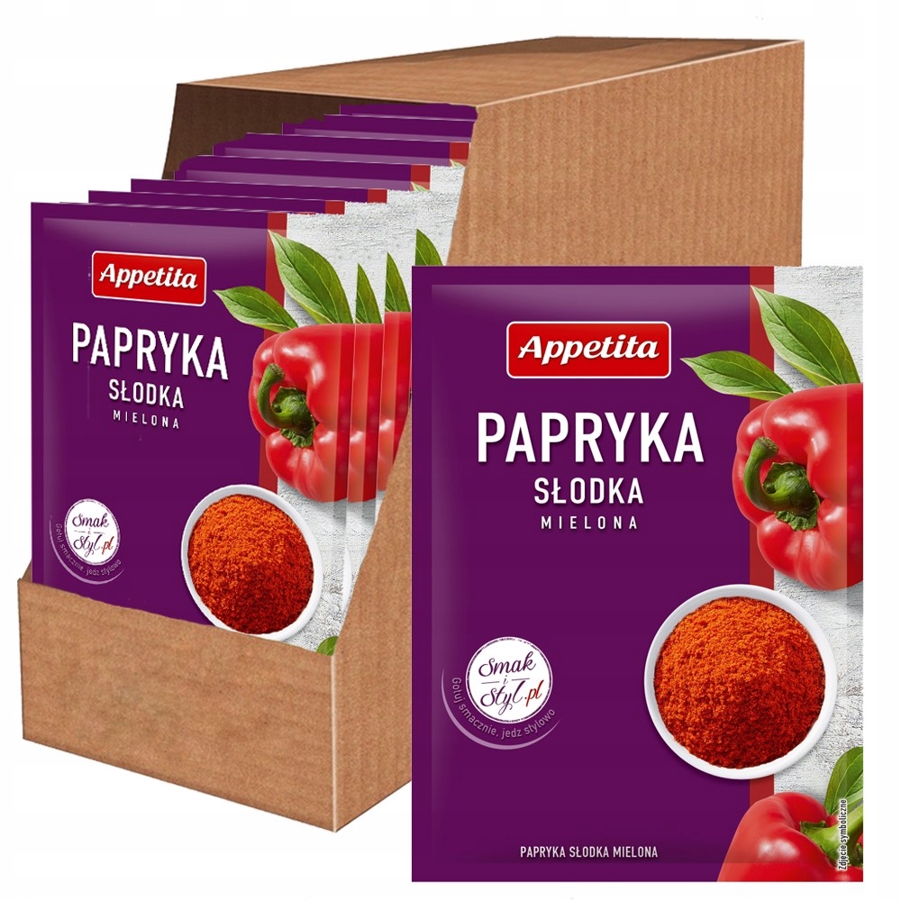Levně Appetita Paprika sladká mletá 20 g x 25 kusů