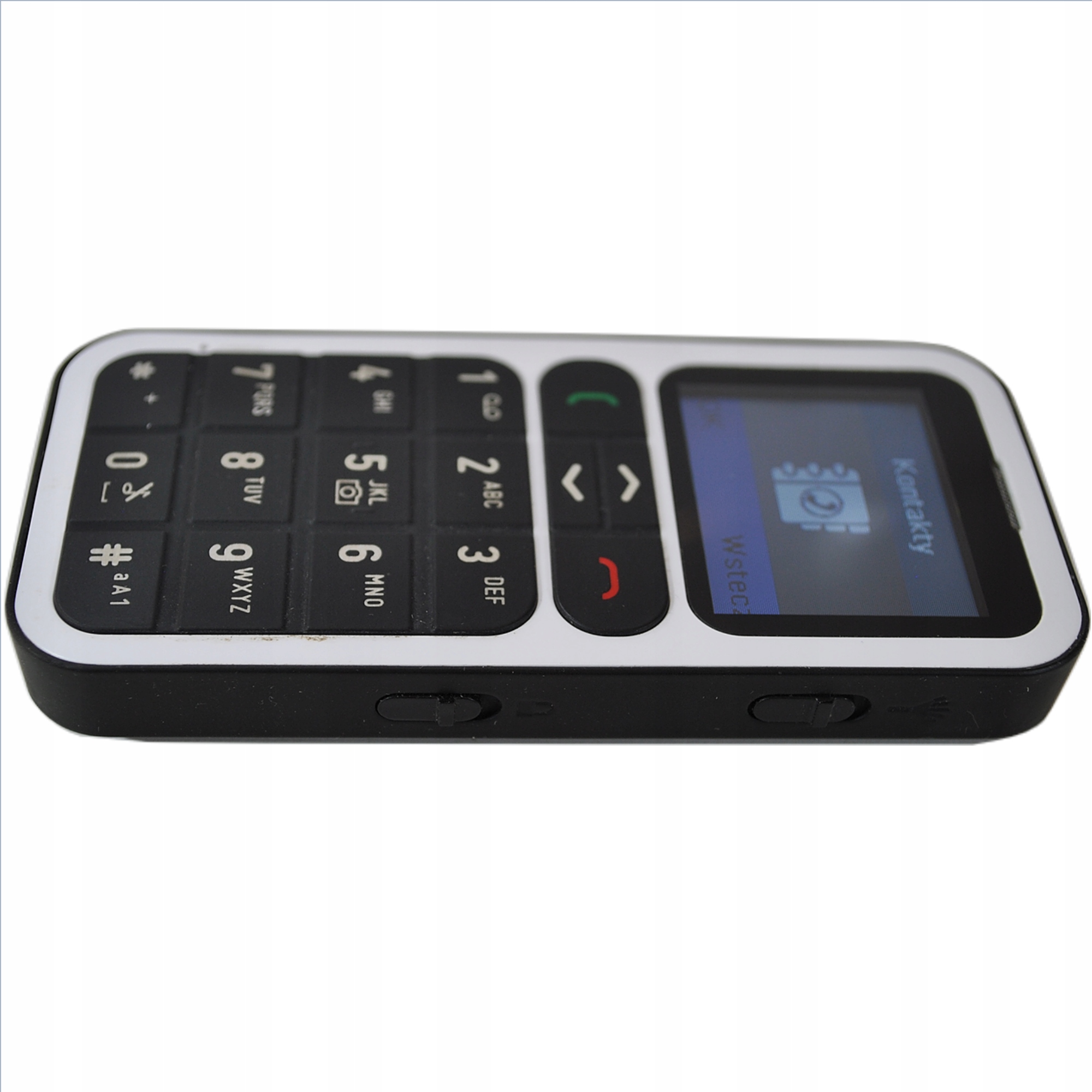 Telefon dla seniora MyPhone One Kolor biały