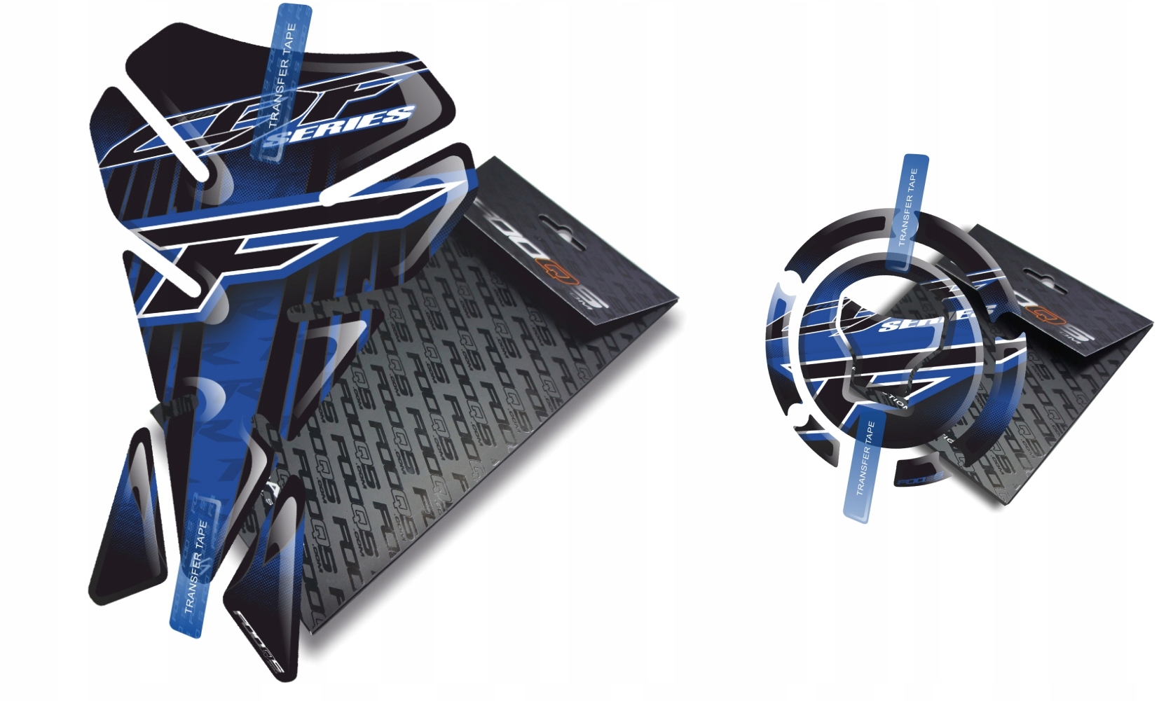 Tank-pad Cap-pad V1 od společnosti Fooqs pro Honda Cbf 500 600 Nový Model Modrý