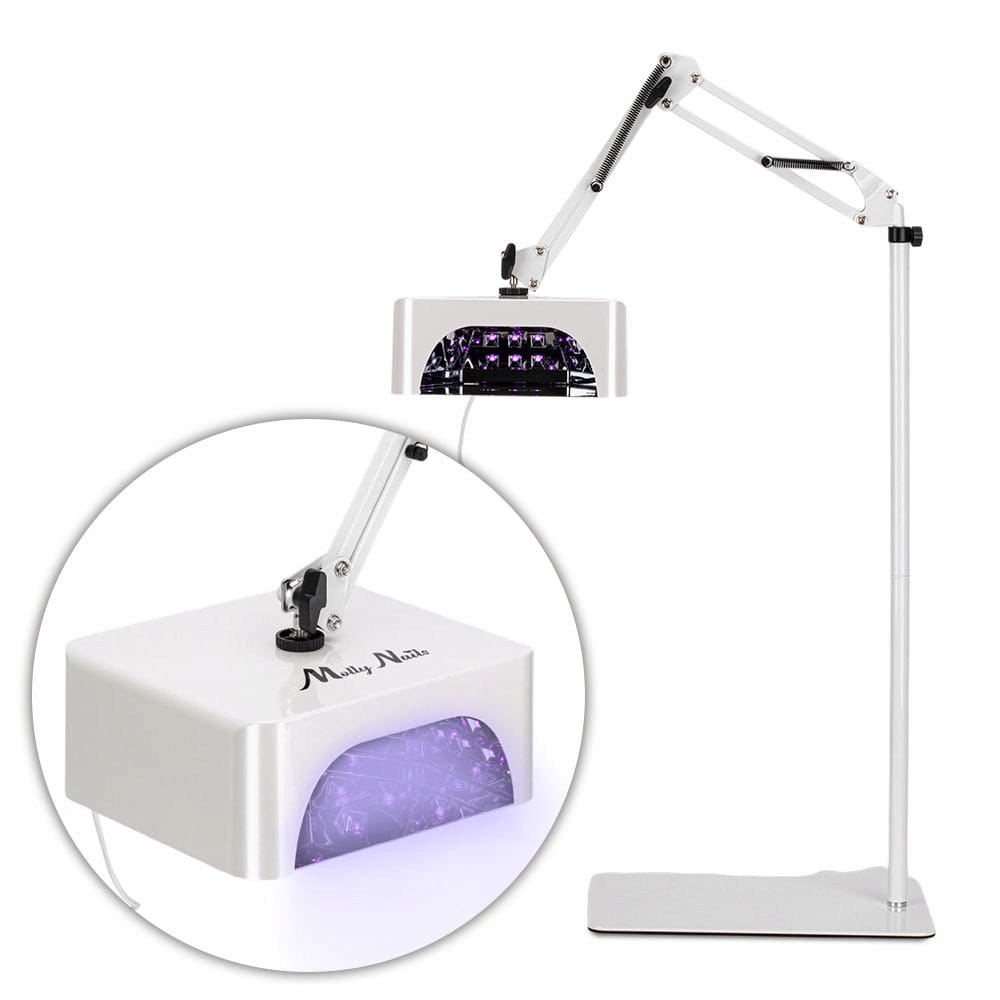 Profesionální Uv/led zrcadlová lampa Mollynails V10 36W Silná hybridní lampa