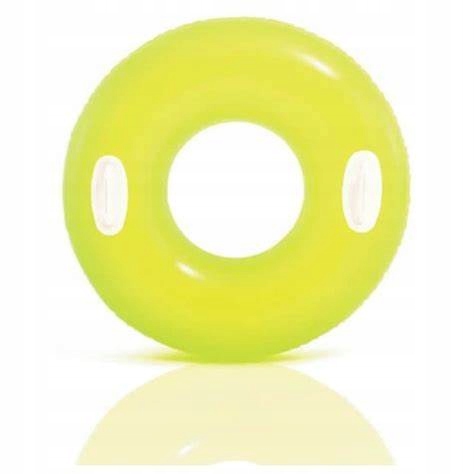 

Duże Koło do pływania uchwyty 76 cm Intex Żółty