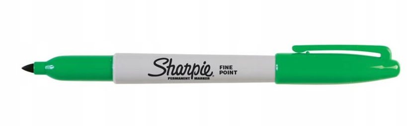 

Marker permanentny Sharpie Fine zielony okr.