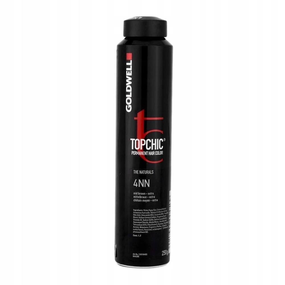 Goldwell Topchic permanentní barva na vlasy Středně hnědá Extra 250 ml