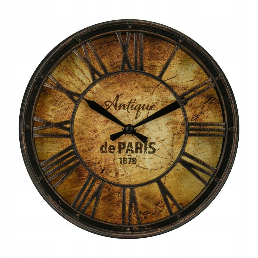 

Zegar ścienny Antigue Paris 21 cm Okrągły Vintage