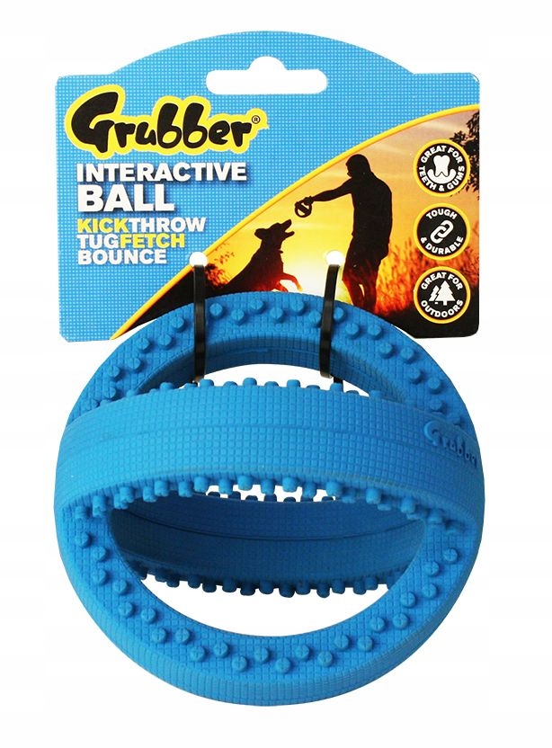 

Gryzak wzmocniony Zabawka Psa Grubber piłka Mini